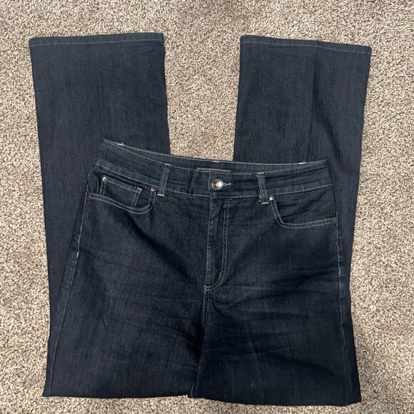 Nine West dark blue jeans‎ women’s 14/31 bootcut-flare - Picture 1 of 3